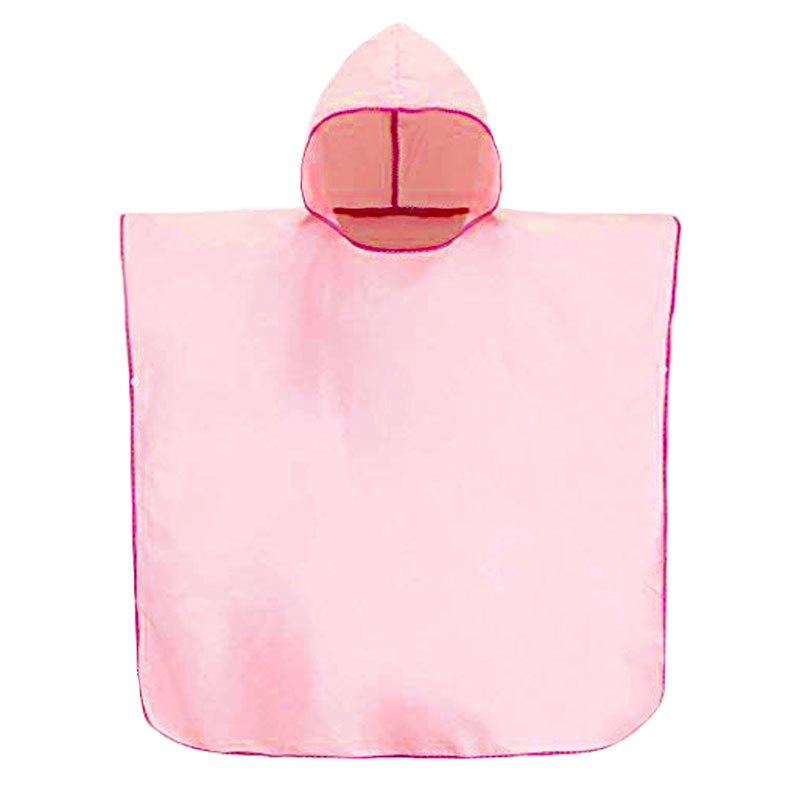 Water-repellent hooded poncho Stornfield