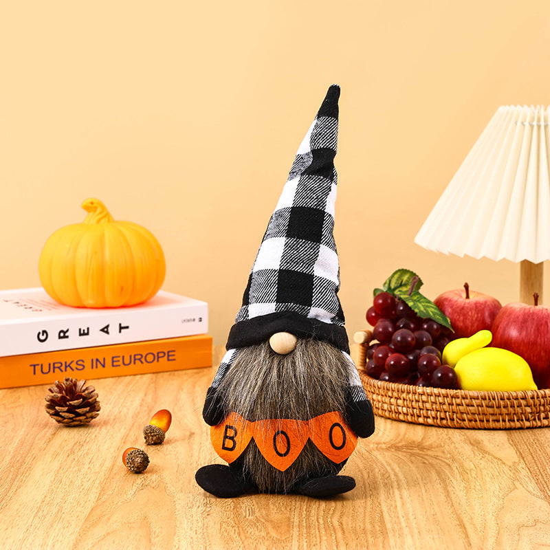 Decorative Halloween Gnome Figure Stornfield