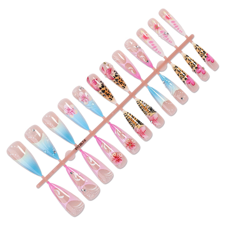 Artistic High-Quality Press-On Nail Set Stornfield