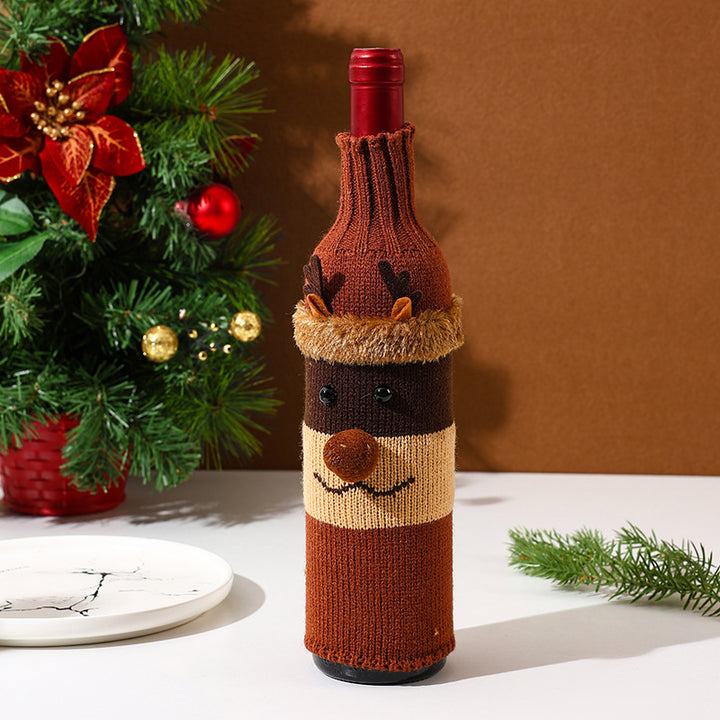 Christmas gift wine bottle sleeve Stornfield
