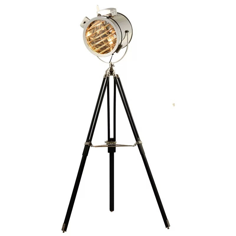Vintage-Inspired Tripod Floor Lamp
