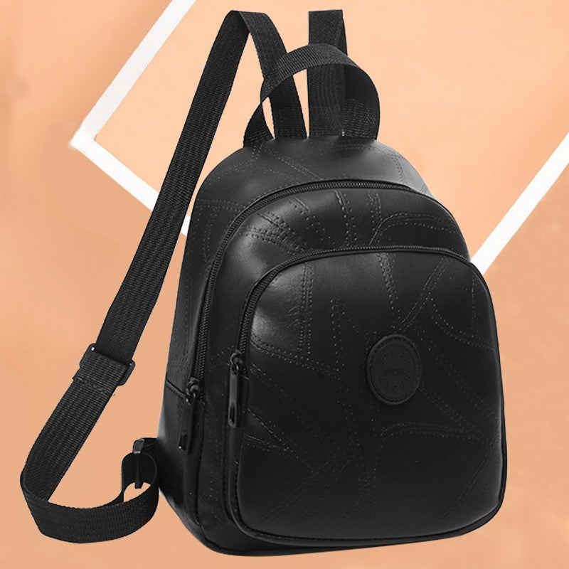 Compact Textured Backpack Stornfield