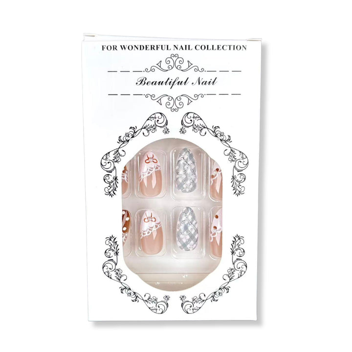 Decorative Press-On Nail Art Set 1790745359