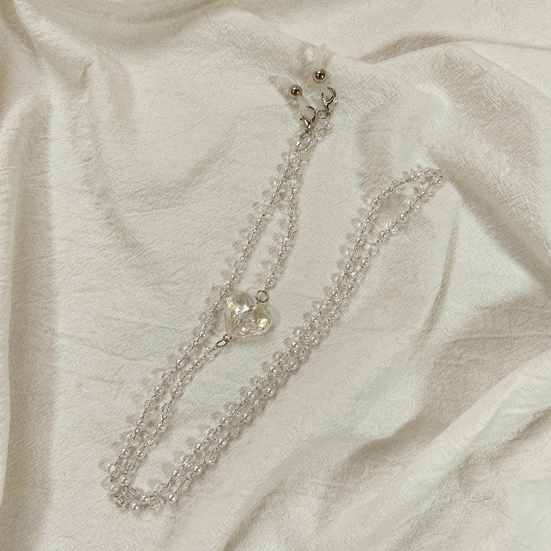 Elegant jewelry necklace with heart-shaped pendants Stornfield