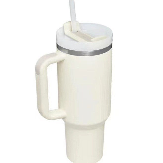 Ladies Insulated Mug with Handle and Practical Straw Stornfield