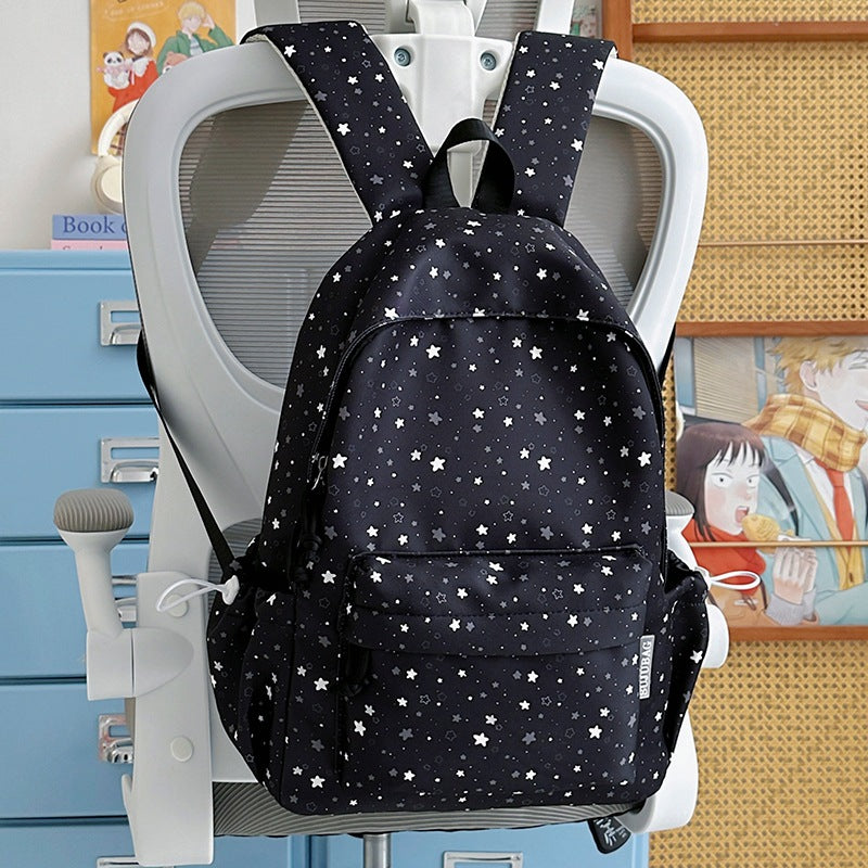Fun Star-Patterned Backpack Stornfield