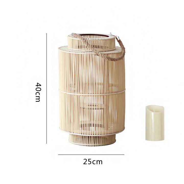 Decorative Rattan Lantern Stornfield