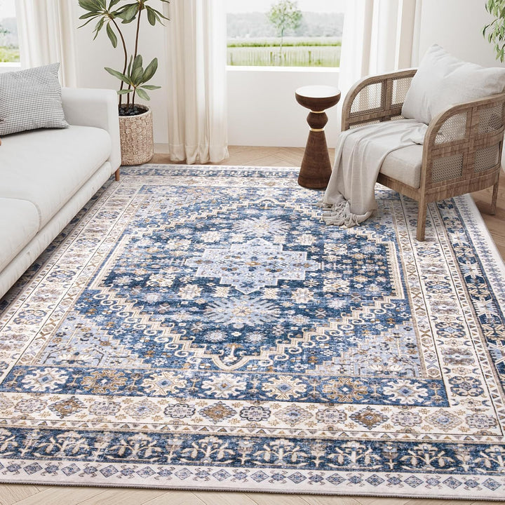 Floral Pattern Area Rug
