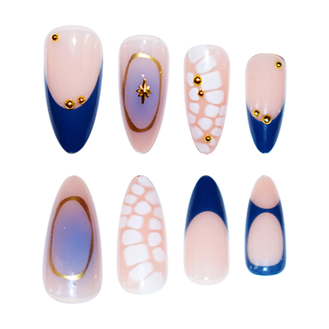 Decorative Stiletto Press-On Nail Art Stornfield