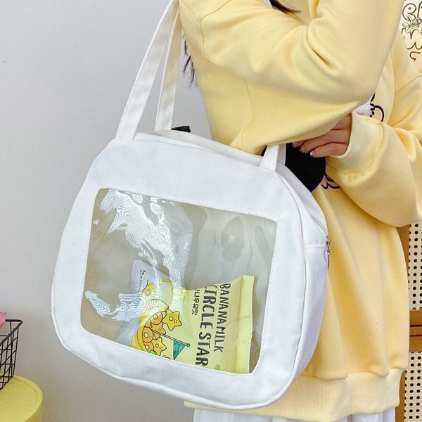 Cute Panda-Themed Shoulder Tote