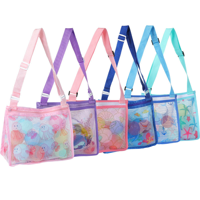 Practical Beach Bag Made of Mesh Material Stornfield