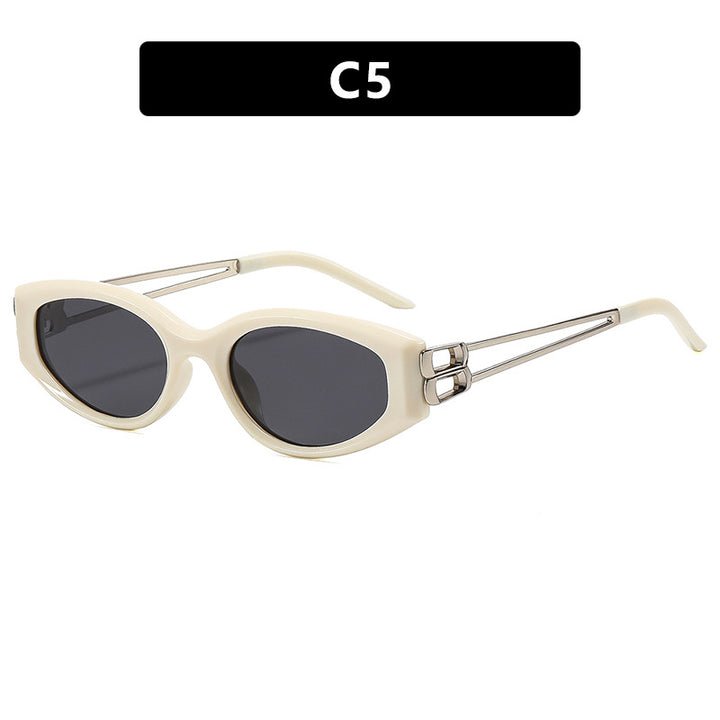 Women's Cat-Eye Sunglasses with distinctive plastic frame and stylish accents Stornfield