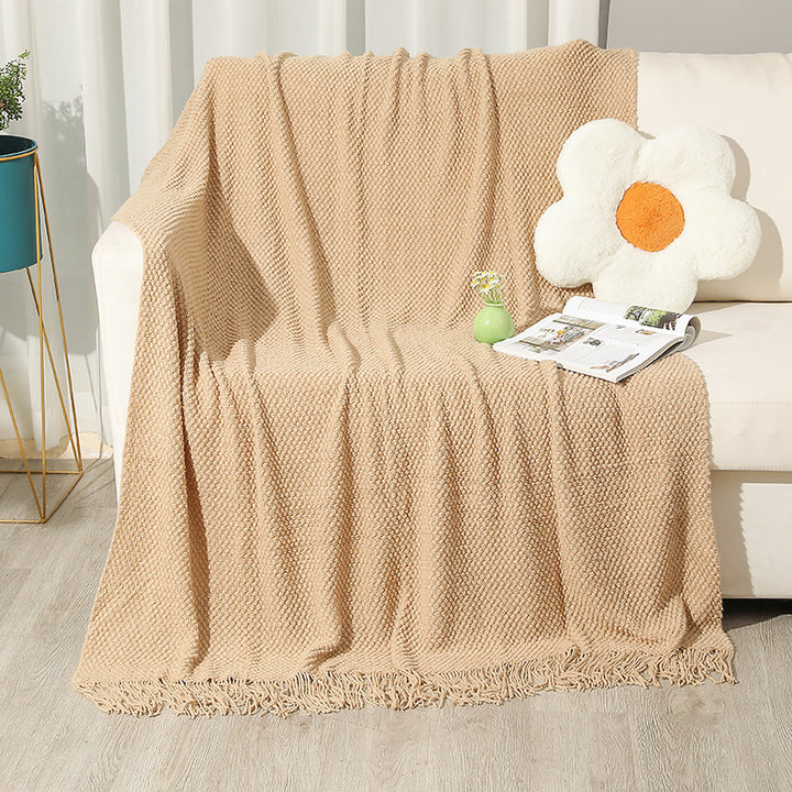 Cozy Knitted Blanket