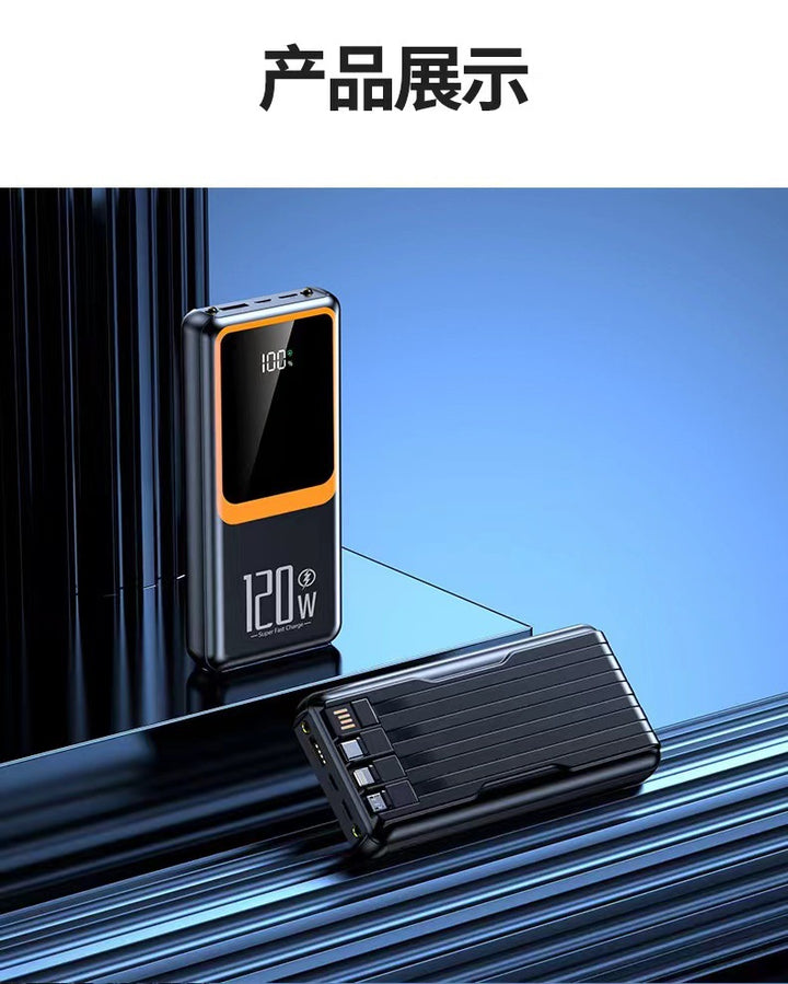 High-performance power bank with display and fast charging function Stornfield