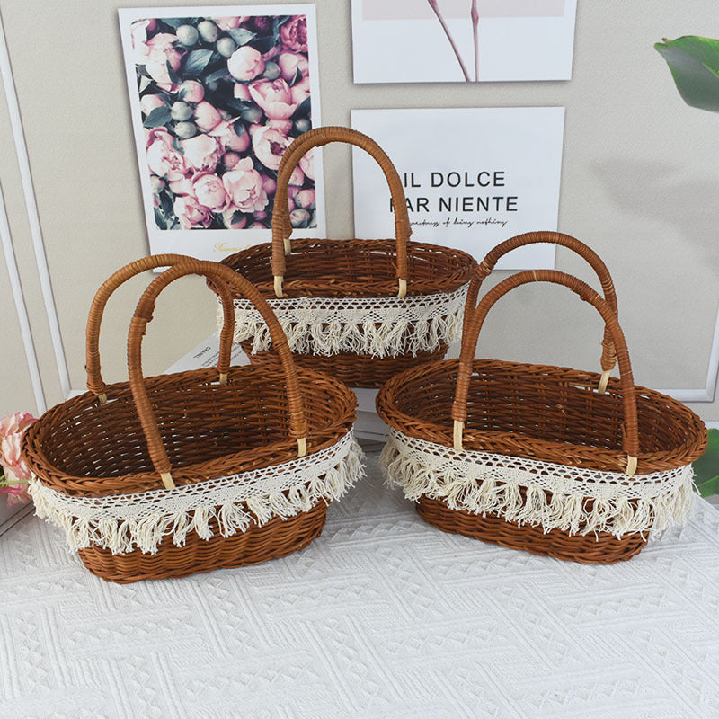Stylish Wicker Picnic Basket Stornfield