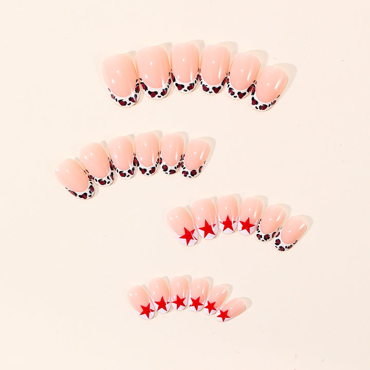 Chic Star and Animal Print Nail Art Set Stornfield