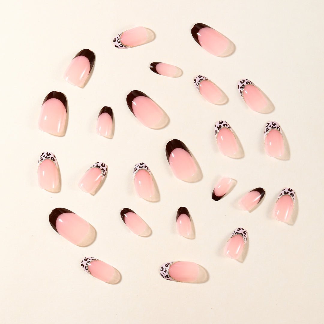 Stylish French Tip Nail Art Extensions Stornfield