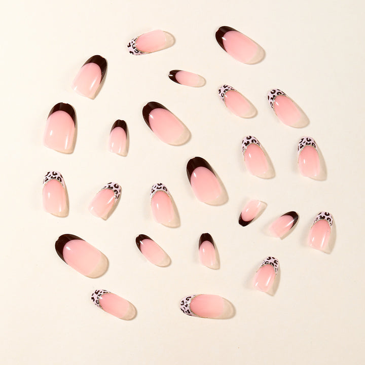 Stylish French Tip Nail Art Extensions Stornfield