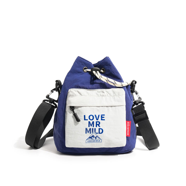 Versatile Drawstring Backpack with External Pocket Stornfield