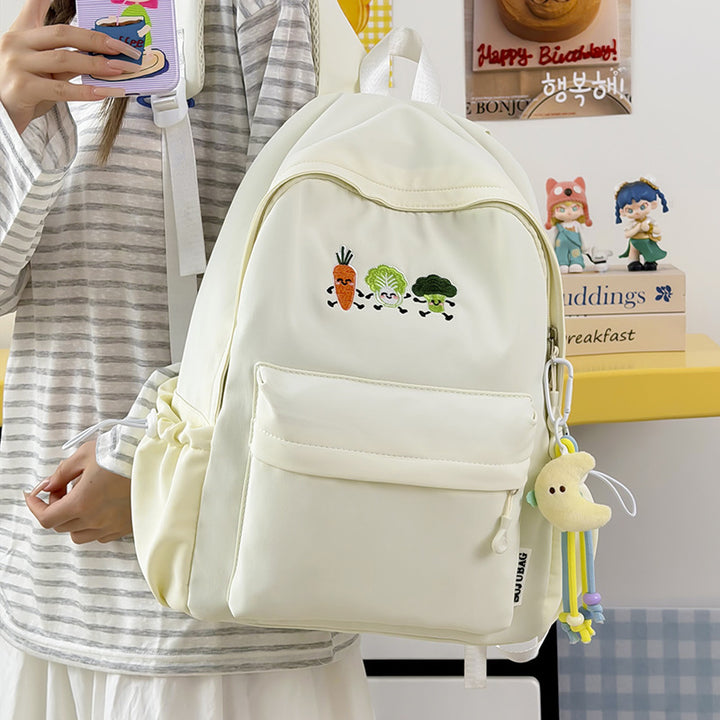 Casual Animated Vegetable-Themed Backpack Stornfield