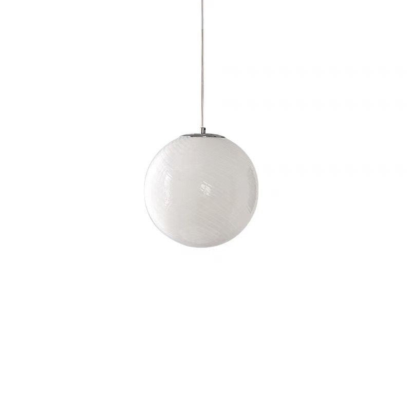 Modern Sleek Globe Pendant Light