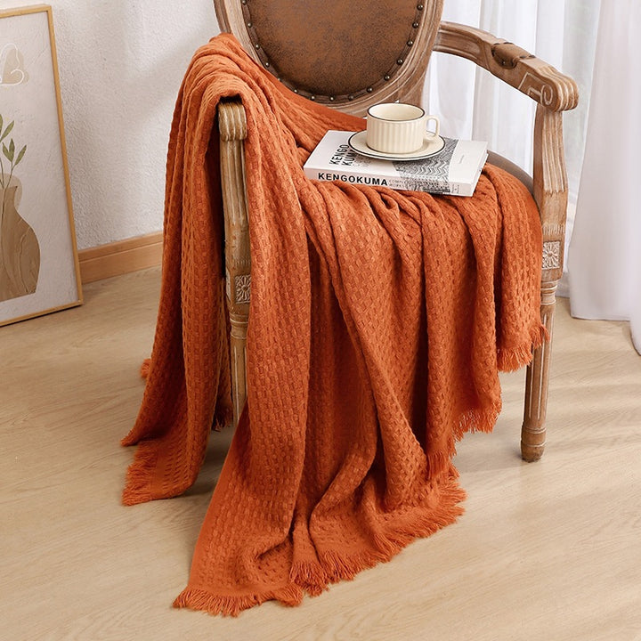 Cozy Woven Throw Blanket