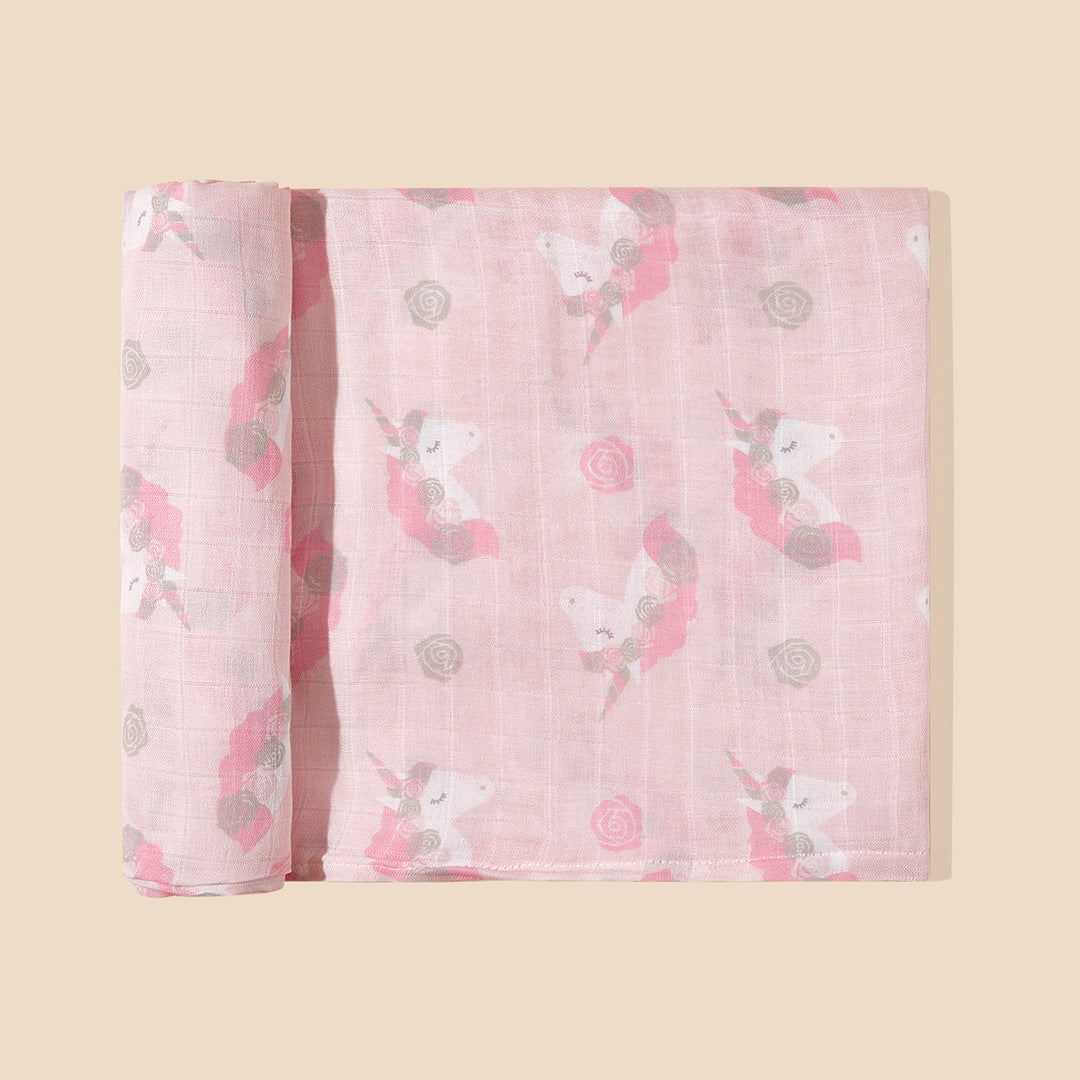 Soft Cotton Muslin Swaddle Blanket Stornfield