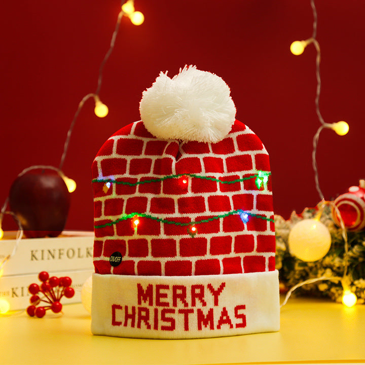 Funny Christmas hat with LED lights Stornfield