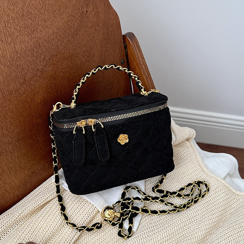 Elegant Quilted Mini Handbag