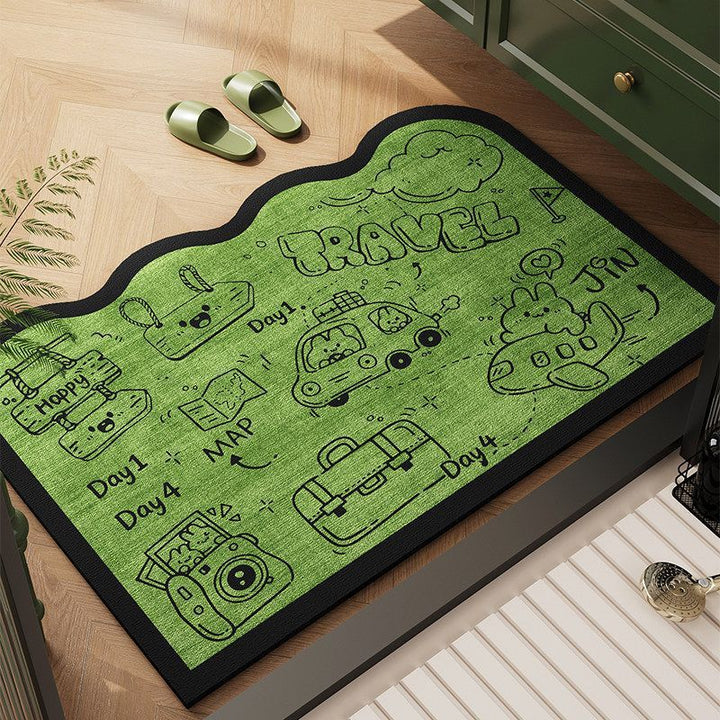 Playful Animal-Themed Entry Mat