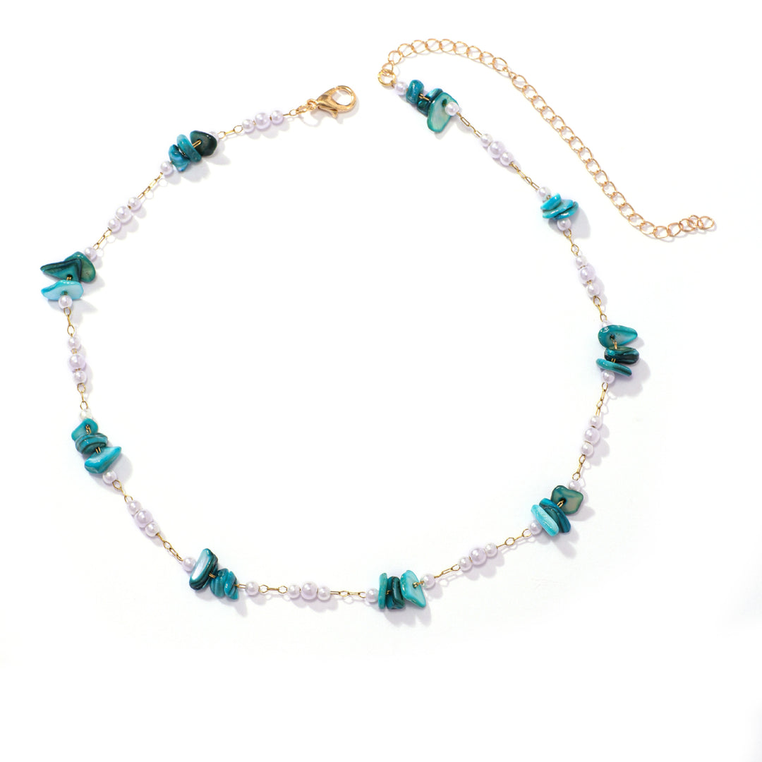 Elegant Floral Beaded Necklace Stornfield