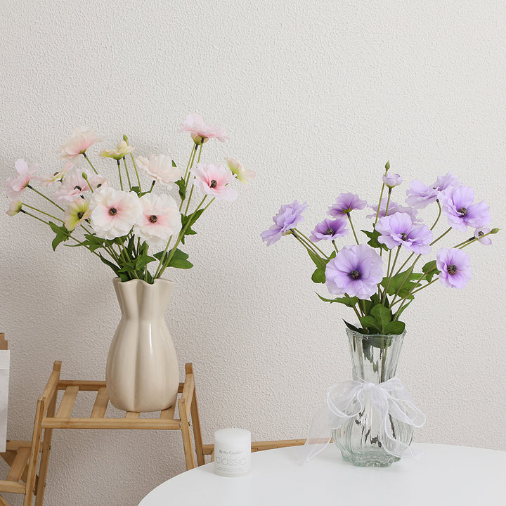 Artificial Poppy Flower Bouquet