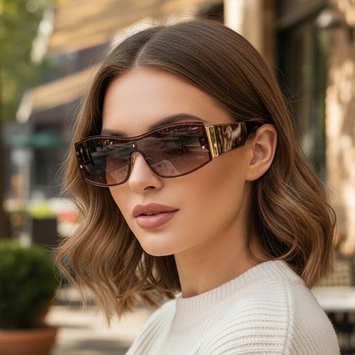 Women's fashionable sunglasses with a striking frame and high UV protection Stornfield