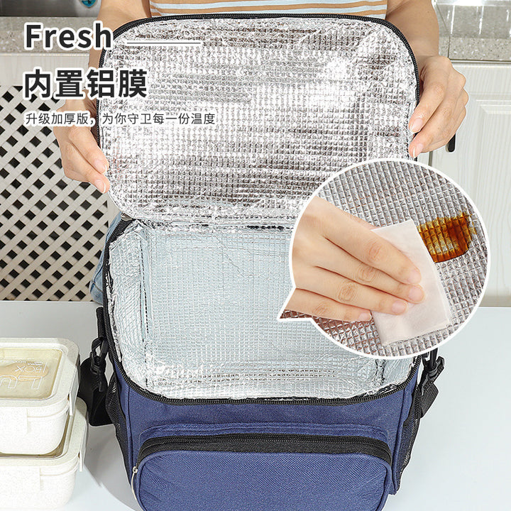 Insulated Food Carrier with Multi-Pocket Design Stornfield