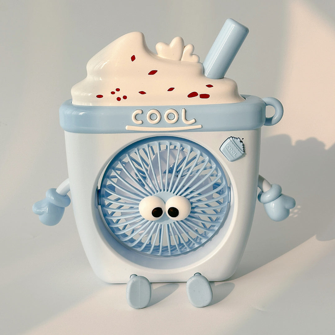 Unisex Creative Mini Fan in Cup Design Stornfield