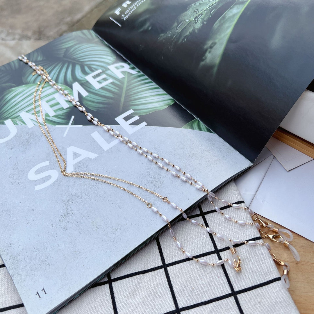 Elegant Pearl-Linked Eyewear Chain Stornfield 1786692183
