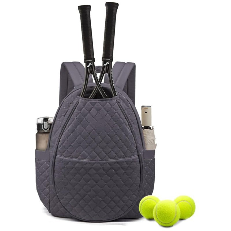 Stylish Quilted Tennis Backpack Stornfield