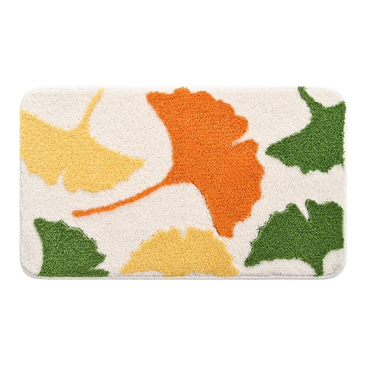 Decorative Floral Bath Mat Stornfield