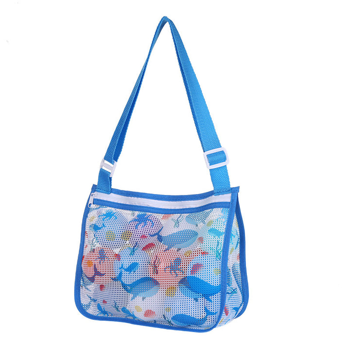 Versatile Beach Bag In Airy Mesh Design Stornfield
