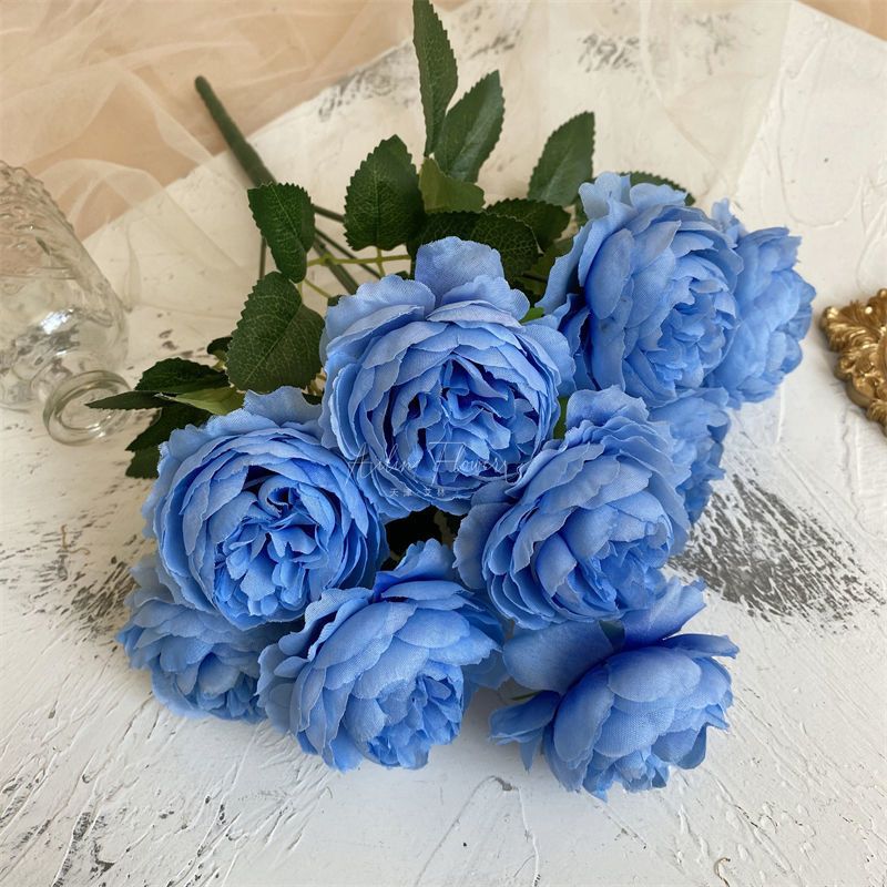 legant Faux Rose Bouquet for Home Decoration
