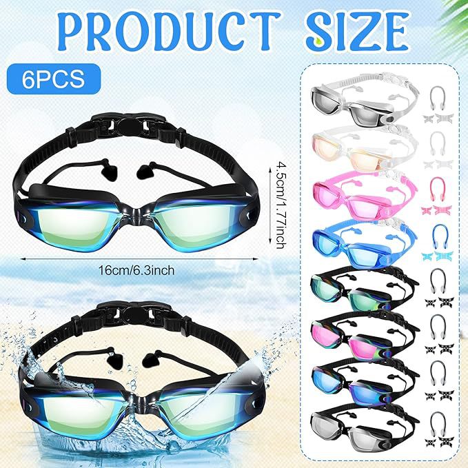 High-quality swimming goggles with anti-fog and UV protection technology Stornfield