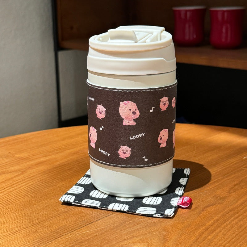 Women's Insulated Thermo Mug with Cute Animal Design Stornfield