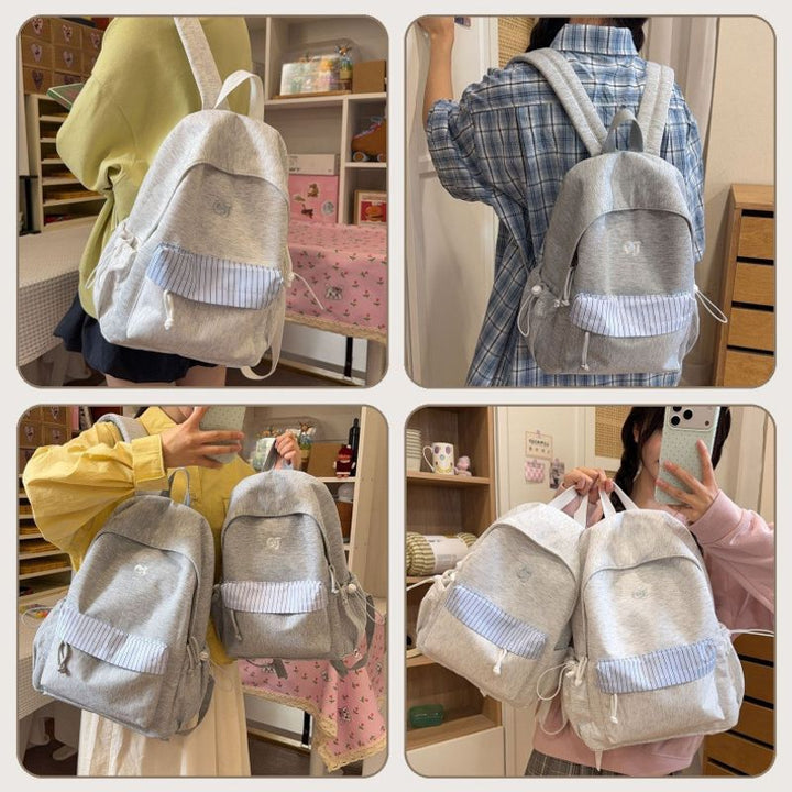 Casual Soft Fabric Backpack Stornfield