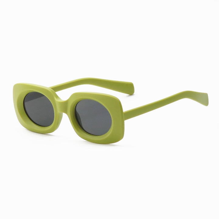 Contemporary Matte Square Sunglasses Stornfield