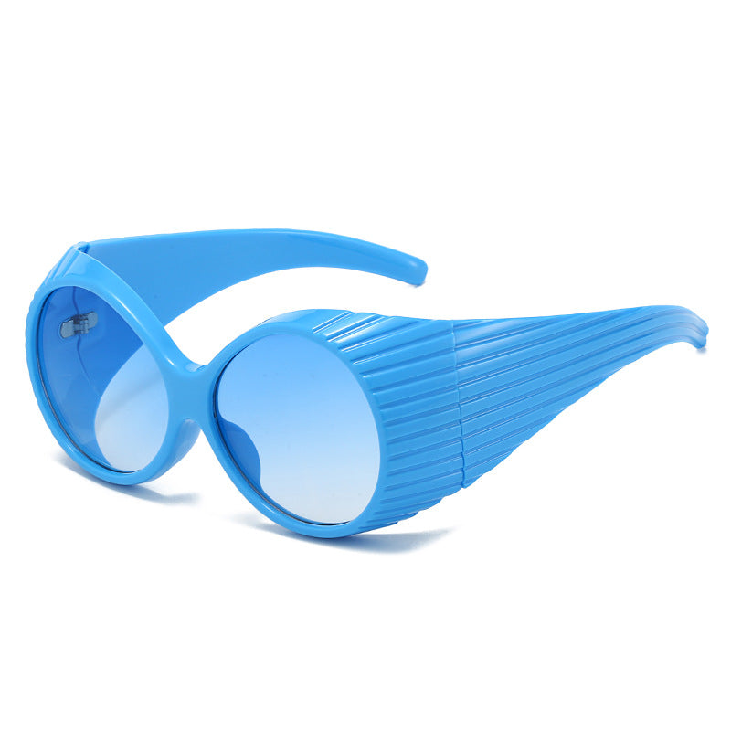 Women's extravagant sunglasses with unique wave design Stornfield