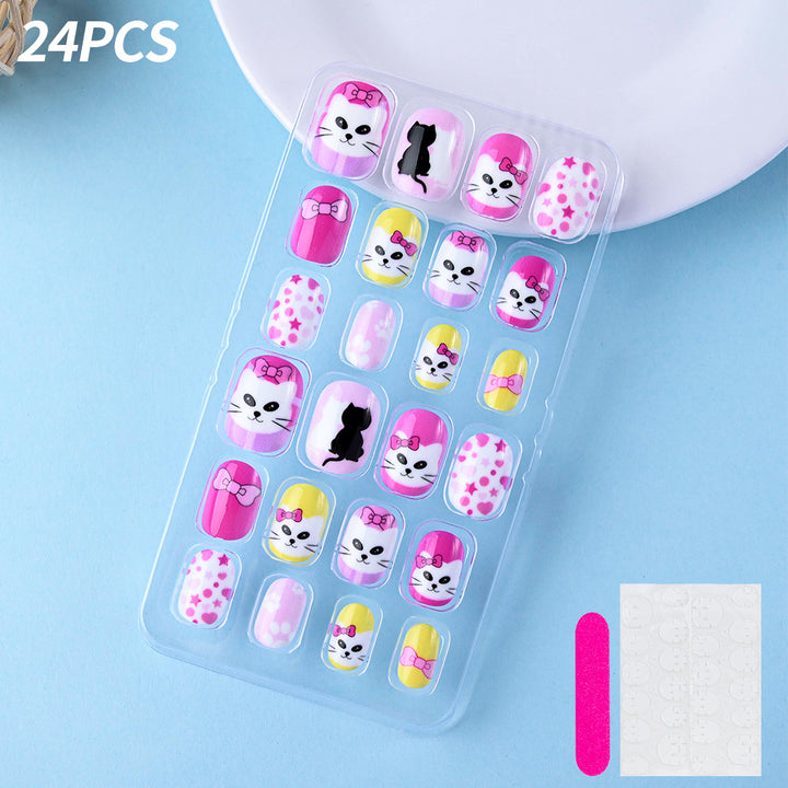 Themed Summer Beach Nail Art Press-On Nails Stornfield