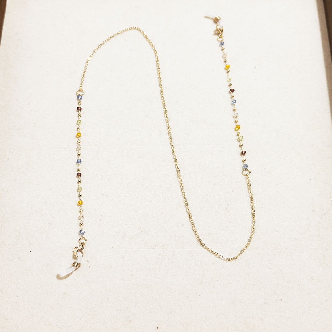 Colorful Gemstone Eyewear Chain Stornfield