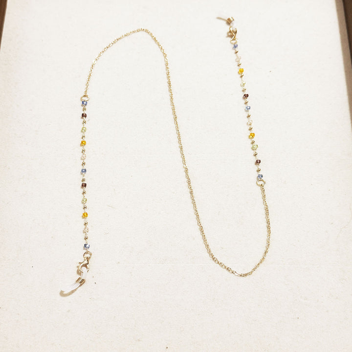 Colorful Gemstone Eyewear Chain Stornfield