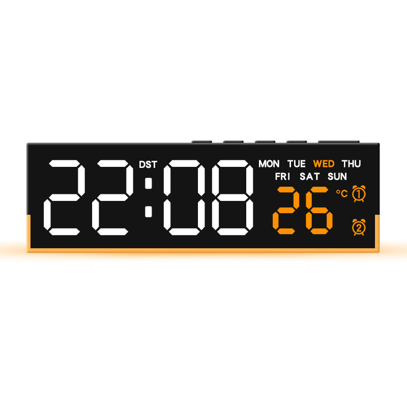 Digital Multifuntional LED Alarm Clock with Temperature and Weekday Display Stornfield