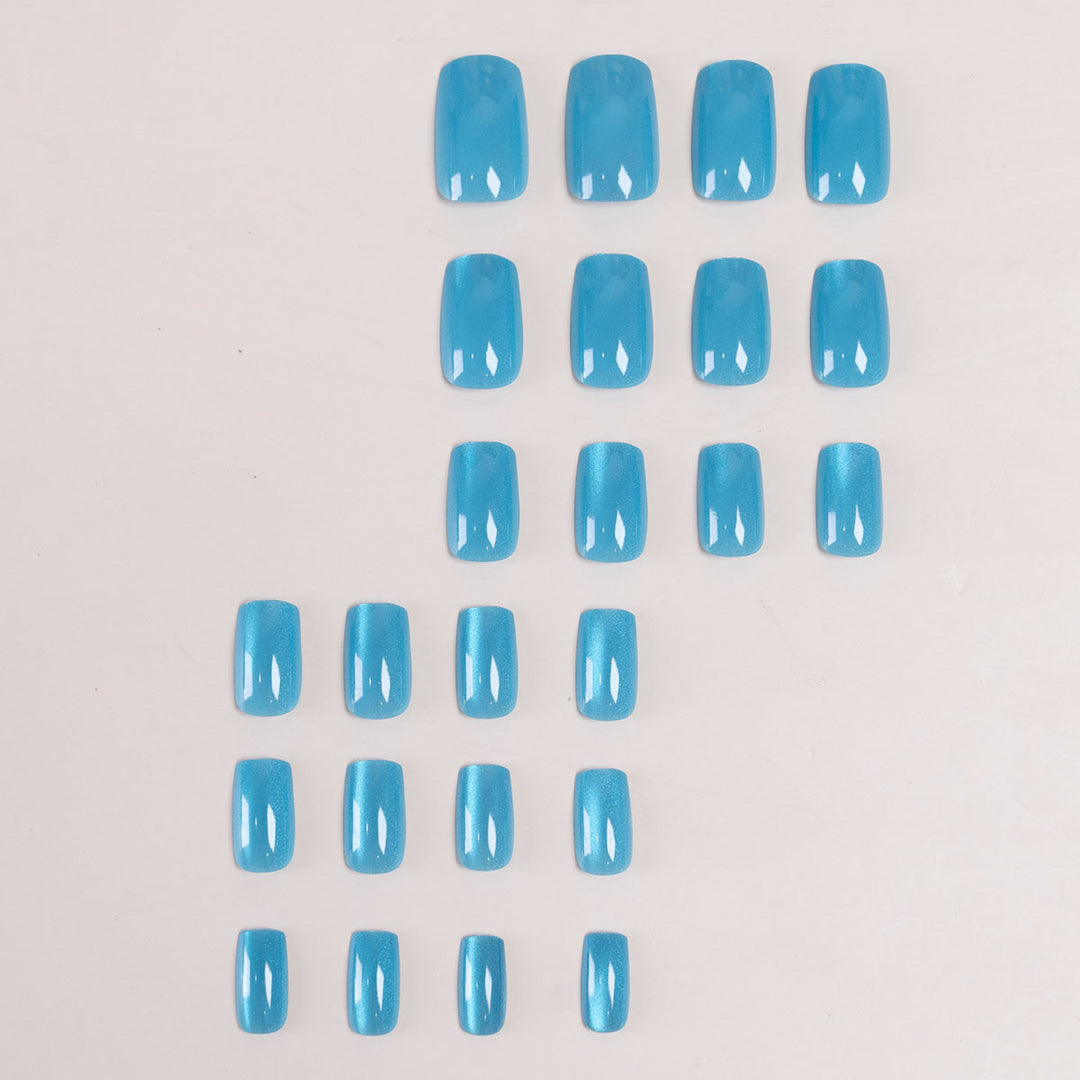 Shiny Gel Nail Extensions